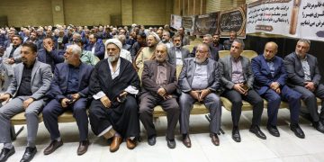 مراسم ترحیم هفتمین روز در گذشت مادر همسر دکتر منوچهر متکی (+فیلم)